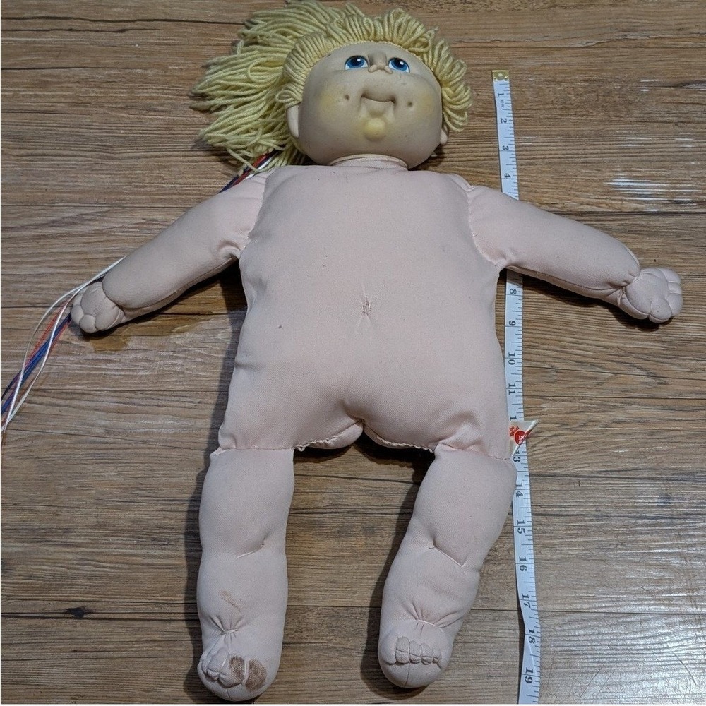 Vintage 1984 The Original Doll Baby Martha Nelson Thomas Blonde Blue Eyes 19"
